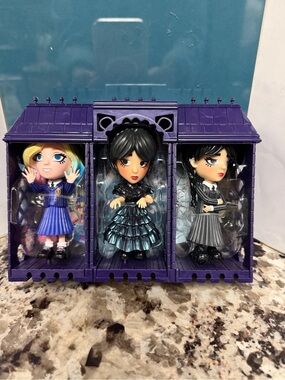 Just Play Wednesday Series 1 Set of 3 NEW